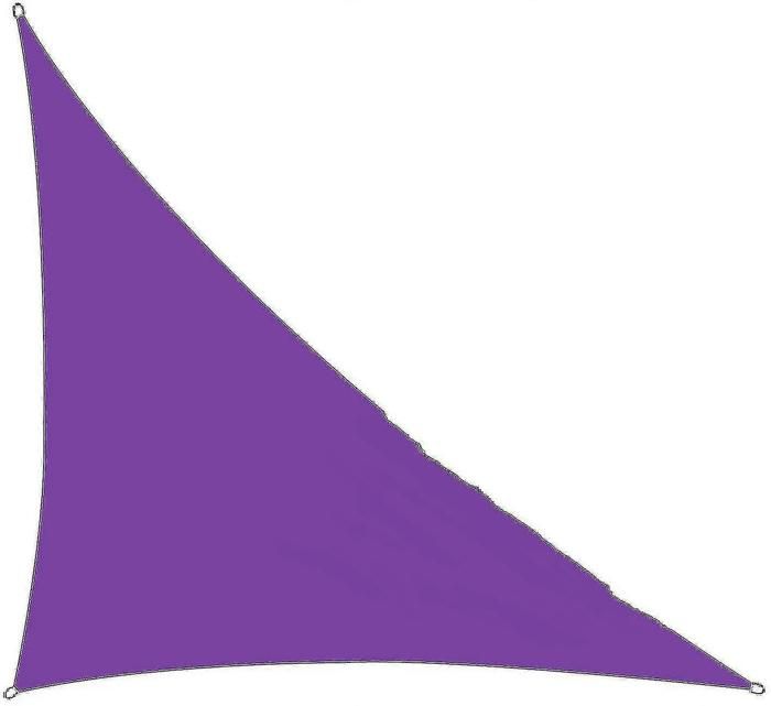 Rechtwinkliger Außen-sonnenschutz - 3x3x4,3m, Violett