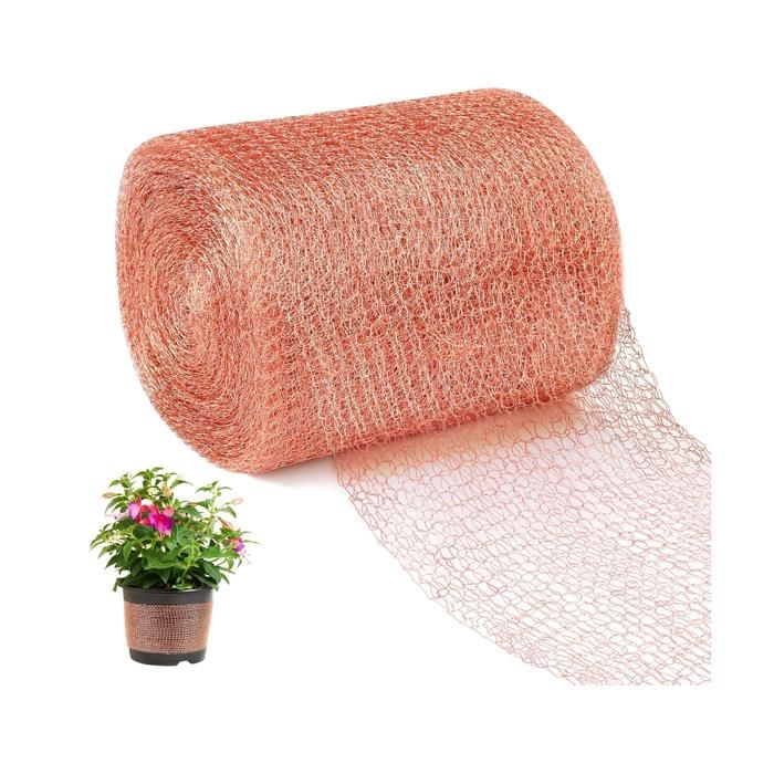 Schneckenschutzband, 12,7 Cm X 6 M, Doppellagiges Kupferband, Effektive Barriere Gegen Schnecken.