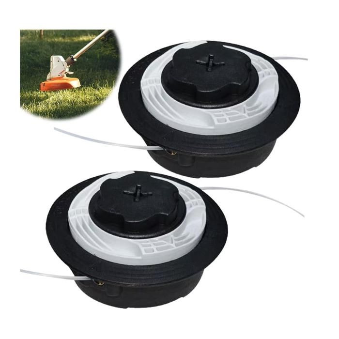 2 Stück C6-2 Freischneiderköpfe Für Stihl Fs38 Fs40 Fs50 Fse81, Autocut C6-2 Kopf, Zubehör Für Trimmer