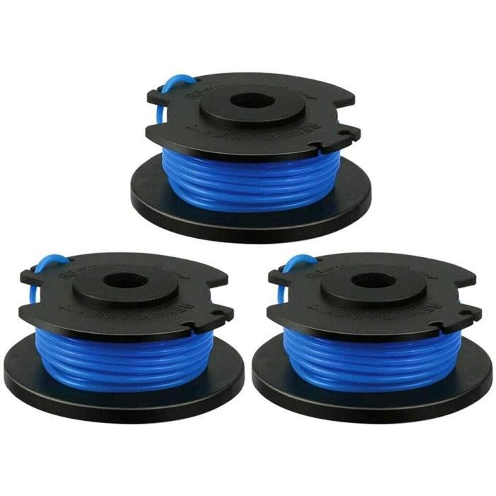 3 Ersatzspulen Für Trimmer, Kompatibel Mit Ryobi One+ Ac14rl3[516] Freischneidern.