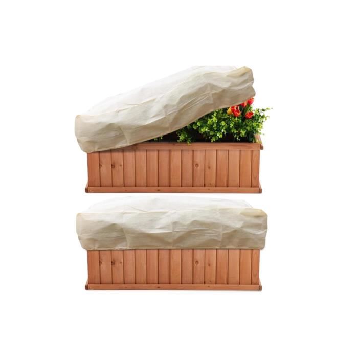 2 Stück Wintervlies, Wintervlies Für Pflanzen Im Freien 150 X 45 X 40 Cm, Winterhülle Für Pflanzen Im Freien, Pflanzenschutzhüllen
