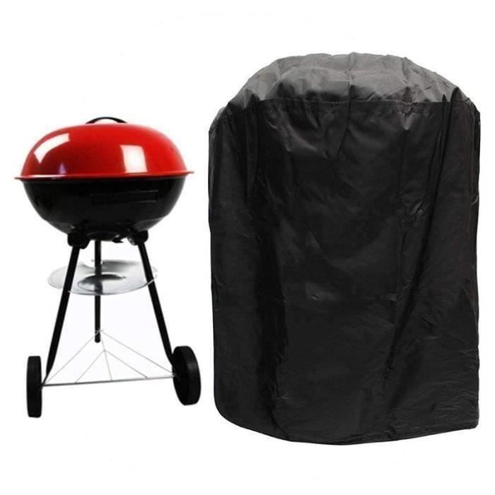 Runde Grillabdeckung, Schutzplane 58x77cm, Staubdicht, Wasserdicht Und Uv-beständig Zum Schutz Ihres Grills.
