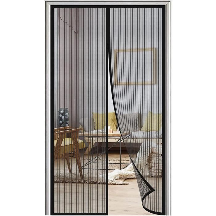 Magnetisches Moskitonetz Für Türen – 80x200 Cm, Feinmaschig – Automatischer Verschluss – Insektenschutzbarriere