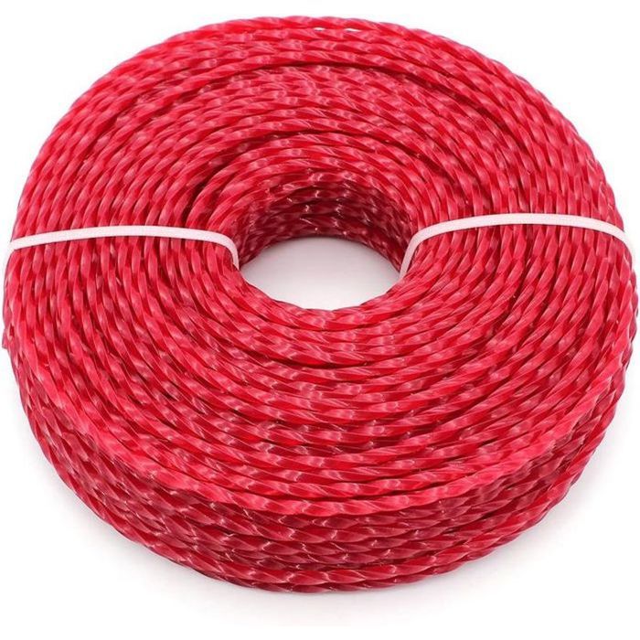 Universeller Schneidfaden Für Freischneider, Robuster Nylon-strang 30 Mm, Gedreht 3 Mm X 15 M.