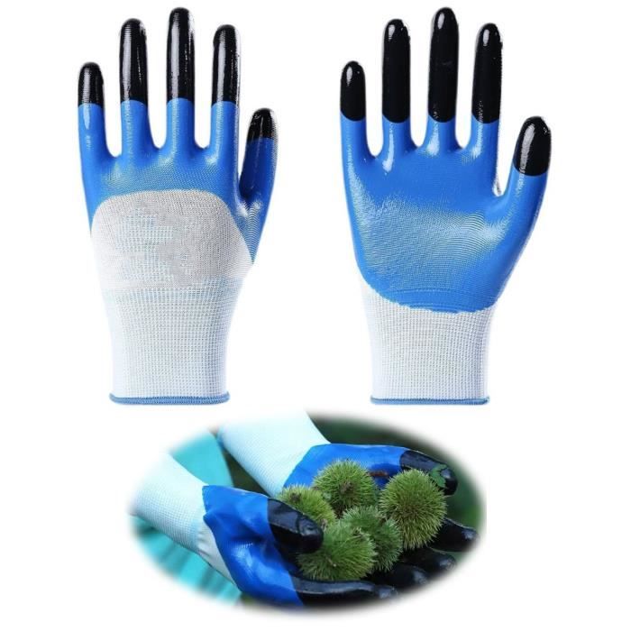 Gartenhandschuhe - Schnittfest - Wasserdicht - Rutschfest - Einheitsgröße - Handschutz