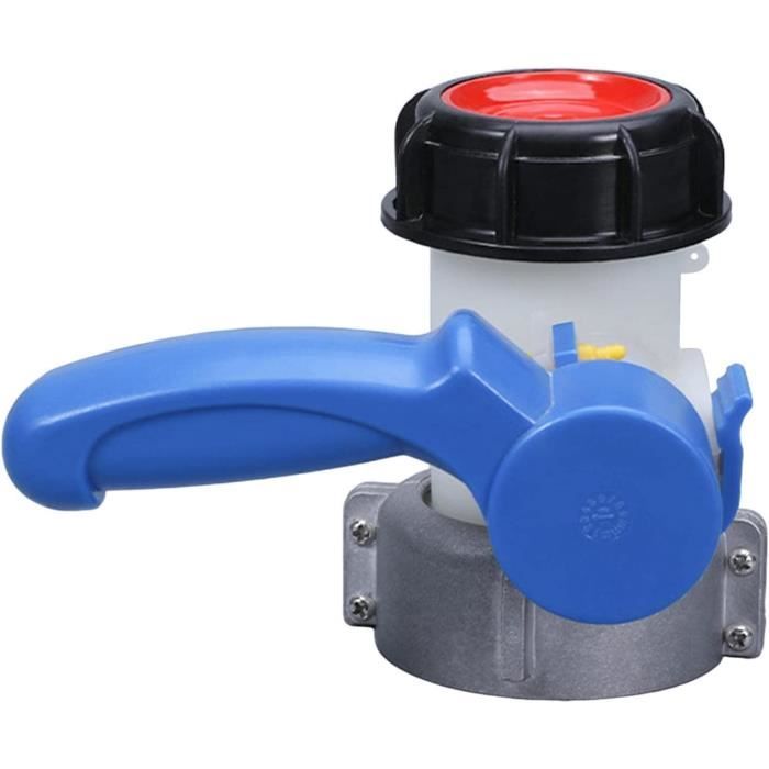 Universal Ibc Adapter - 75 Mm Butterfly Valve - Acid Resistant - High Durability