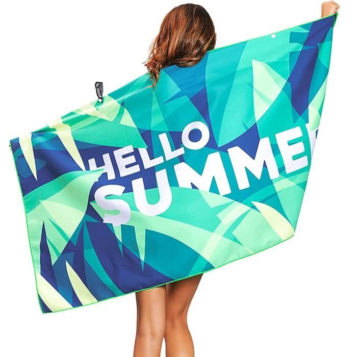 Mikrofasertuch Für Den Strand – 150x75 Cm – Sandabweisend, Schnell Trocknend Und Leicht