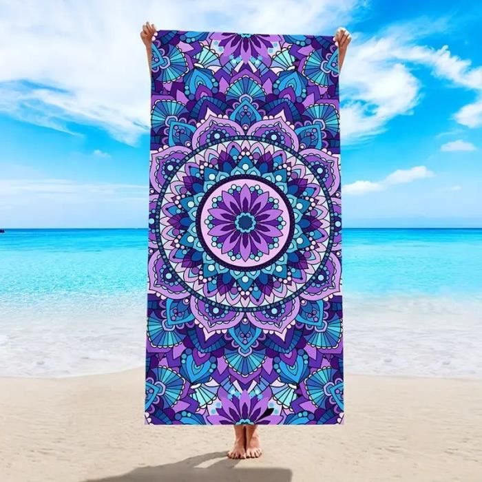 Strandtuch - 160x80cm - Mikrofaser - Schnelltrocknend - Sandabweisend