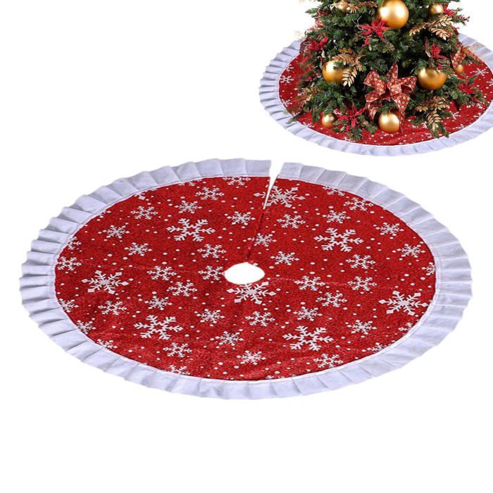 36-zoll-weihnachtsbaumrock, Dekorationen Und Bodenmatte, Große Tannenbaumröcke (b)