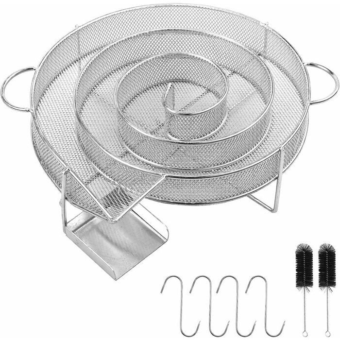 Kaltrauchgenerator Für Pellet-räucheröfen, Runde Edelstahlbox Für Räucherfleisch.