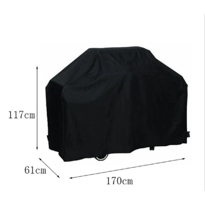 Joyeux Hülle Für Den Grill - Außenschutz Gegen Staub, Uv-strahlung Und Regen - 170 X 61 X 117 Cm