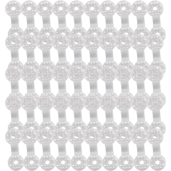 Set Mit 50 Schattenklammern Für Sonnenschutz-, Vogelschutz- Und Gartennetze.