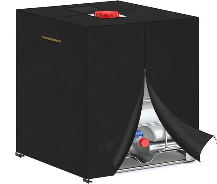 Schutzhülle Für 1000-liter-wassertank – Abdeckplane Für Ibc-regenwassertank (120x100x116 Cm)