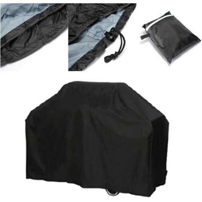 Wasserdichte Barbecue-abdeckung, Uv- Und Feuchtigkeitsschutz Für Außengrill 145x61x117 Cm
