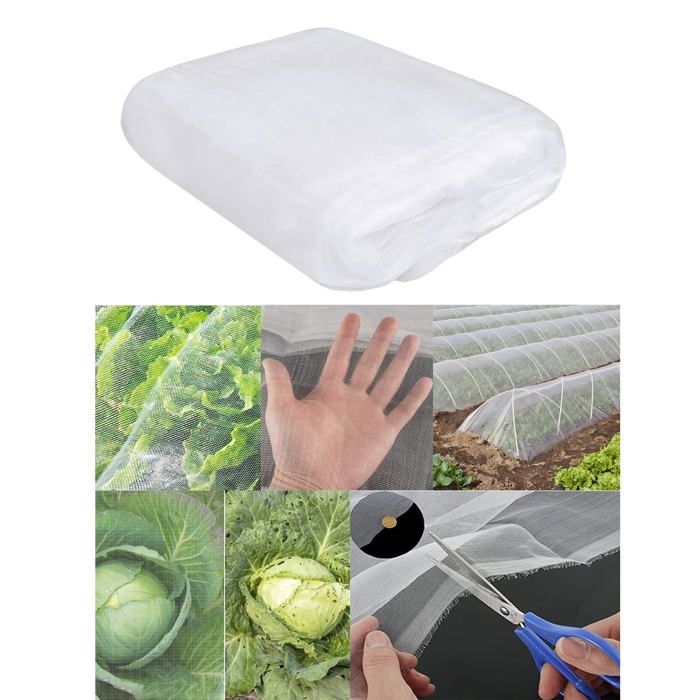 Filet De Jardin 2x5m, Insektenschutz Für Gemüsegarten