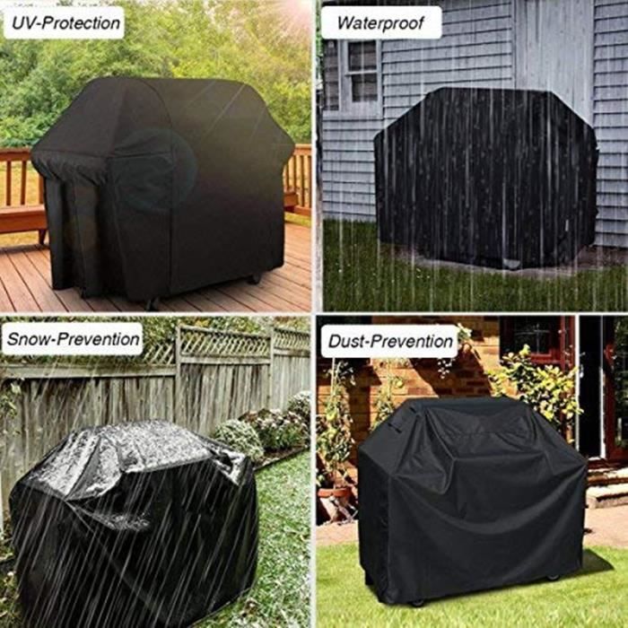 Wasserdichte Schutzhülle Für Grill, Outdoor-zubehör, Abdeckung - 145 X 61 X 117 Cm - B