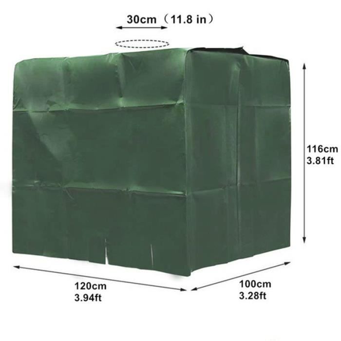 Schutzhülle Für Ibc-1000-liter-tank, Deckel, Isoliereimer, Staubdicht – 120x100x116 Cm