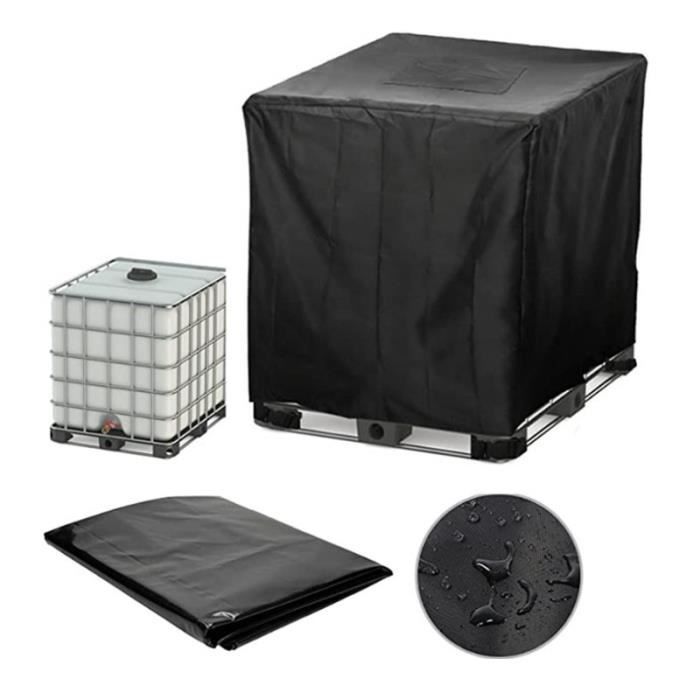Schutzhülle Für 1000-liter-ibc – Wasserdicht, Uv-beständig, Mit Reißverschluss.