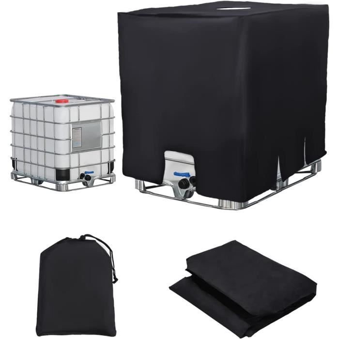 Wasserdichter Deckel Für 1000-liter-ibc-container - Aus 210d Oxford-gewebe Mit Uv-schutz - Wiederverwendbar