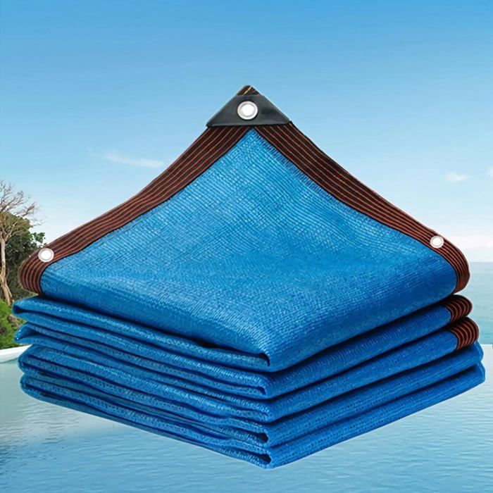 Schattenfliese Mit Ösen, Windschutzklammern, Außenschattenstoff, 3x6m