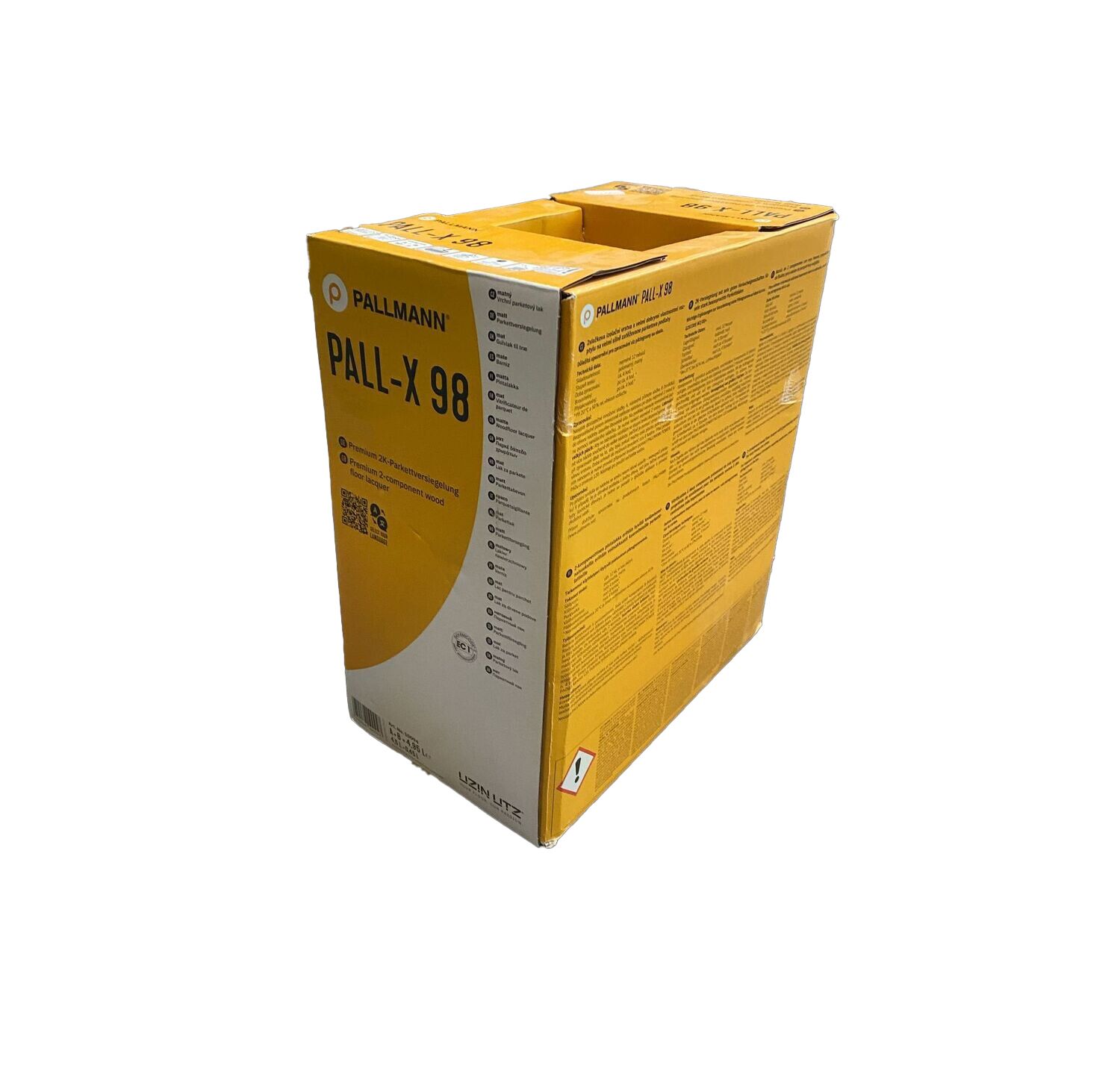 Pallmann Pall-x 98 Gold A/b 2-k Hydrolack Halbmatt 4950ml