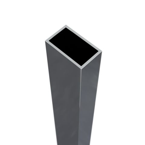 Vierkantprofil 30x50 Silber