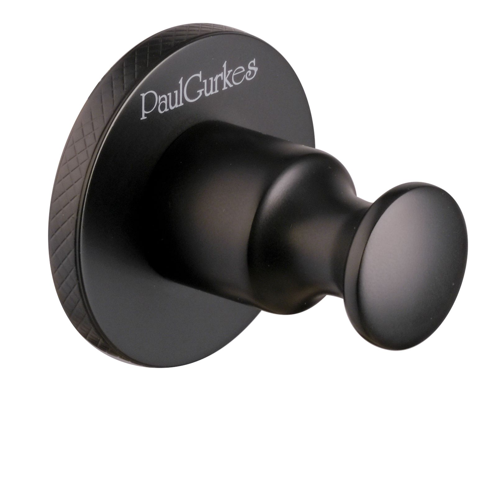 Paulgurkes Handtuchhaken Matt-schwarz Serie Nox