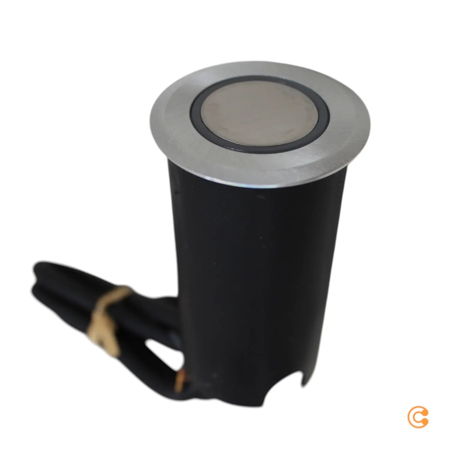 [neuwertig] B-ware Paulmann Bodeneinbauleuchte Einbaustrahler Led Gold Aluminium Rund 2200 K 2.2 W