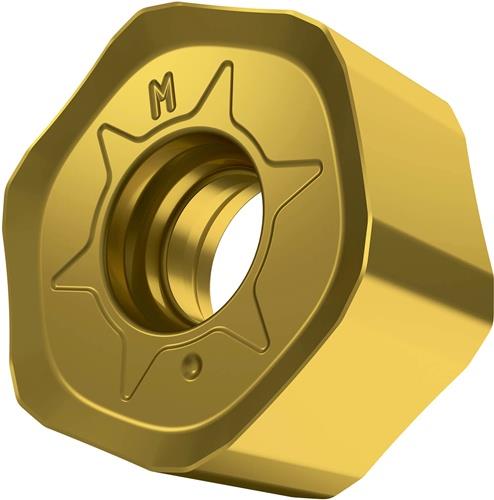 Fräswendeschneidplatte Iso Hngx 0604ansn-m:m6330 D.3,7mm Pvd Beschichtet Gold
