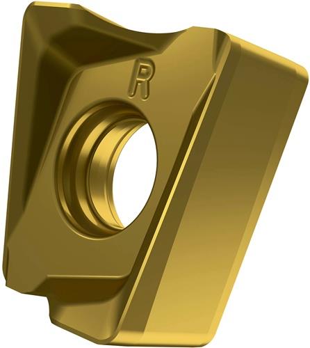 Fräswendeschneidplatte Iso Lngx 120508sr-r:m8340 D.4,5mm Pvd Beschichtet Gold