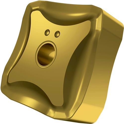 Fräswendeschneidplatte Iso Snhf 1204ensr-m:m8330 Tiefe 6mm Pvd Beschichtet Gold