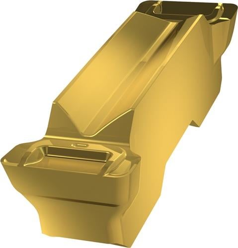 Wendeschneidplatte Iso Gl6-d800m08-gm:g8330 Breite 8mm Pvd Beschichtet Gold