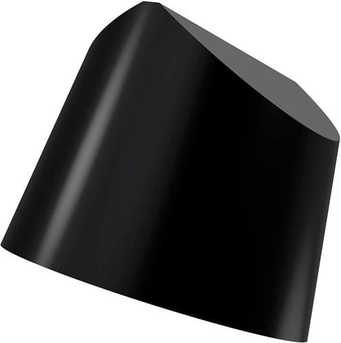 Drehwendeschneidplatte Iso Rcgx 060600 K15015:tc100 Tiefe 1,7mm Schwarzgrau