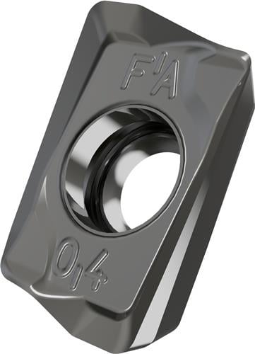 Fräswendeschneidplatte Iso Adex 070204fr-fa:hf7 Bohrungs-d. 2,2mm Farbe Silber