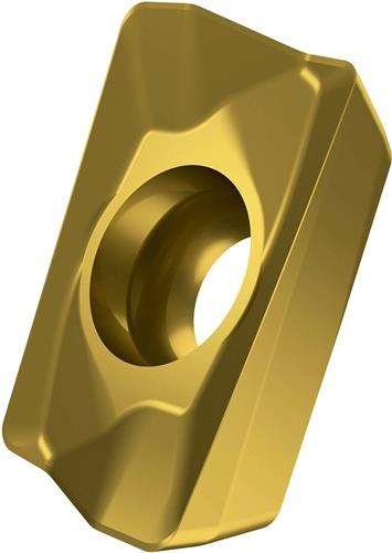 Fräswendeschneidplatte Iso Admx 070204sr-m:m8340 D.2,2mm Pvd Beschichtet Gold