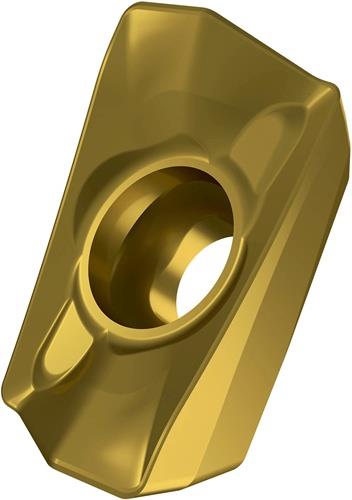 Fräswendeschneidplatte Iso Admx 160608pr-r:m8340 D.4,5mm Pvd Beschichtet Gold