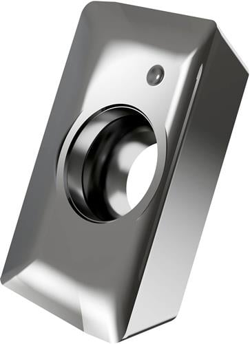 Fräswendeschneidplatte Iso Apet 160408fr-fa:hf7 Bohrungs-d. 4,5mm Farbe Silber