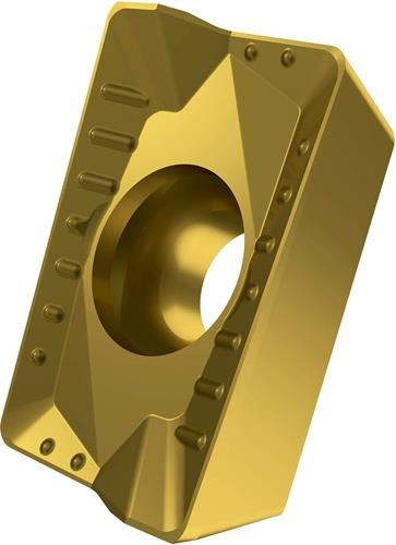 Fräswendeschneidplatte Iso Apkx 150532-m:m8340 D.4,4mm Pvd Beschichtet Gold