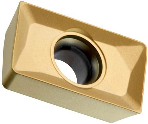 Fräswendeschneidplatte Iso Apmt 1604pder-f:m8330 D.4,5mm Pvd Beschichtet Gold