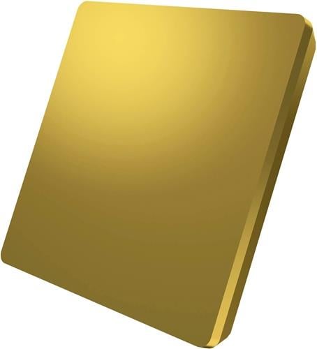 Fräswendeschneidplatte Iso Spgn 150412:m8330 Tiefe 13,5mm Pvd Beschichtet Gold