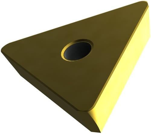 Fräswendeschneidplatte Iso Tpkn 2204pdsr:m8330 Tiefe 17mm Pvd Beschichtet Gold
