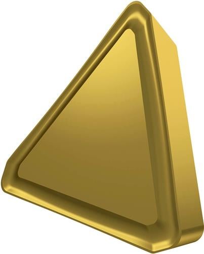 Fräswendeschneidplatte Iso Tpkr 2204pdsr:m8340 Tiefe 17mm Pvd Beschichtet Gold