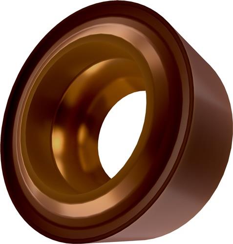 Drehwendeschneidplatte Iso Rcmt 0803moe-fm:t8430 D. 3,4mm Pvd Beschichtet