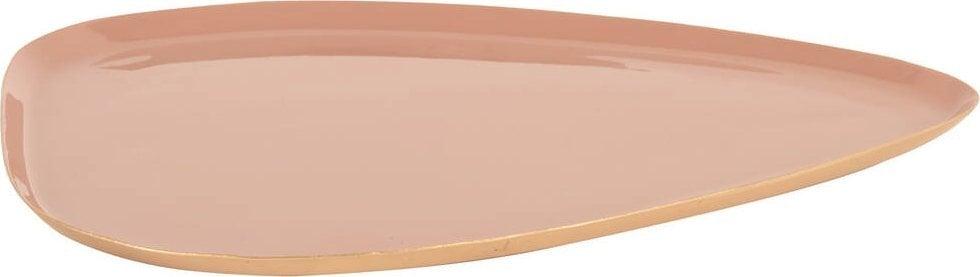 Present Time Mila Dekorative Taca Gold 19 X 25 Cm