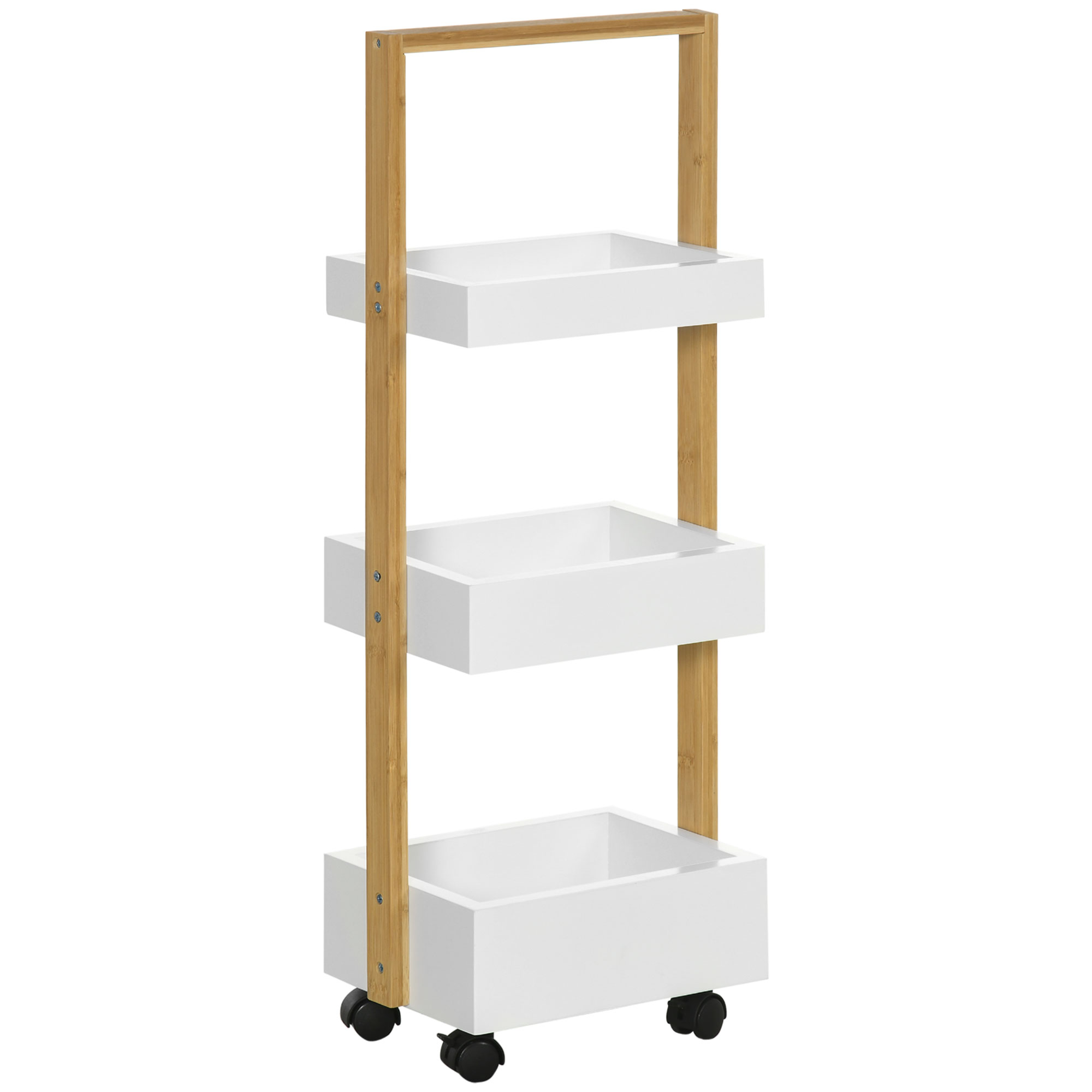 Küchenschrank Mit Offenen Regalen, Fächern, Weinregal, Vorratsschrank Mit 5 Schranktüren, Mdf, Weiß