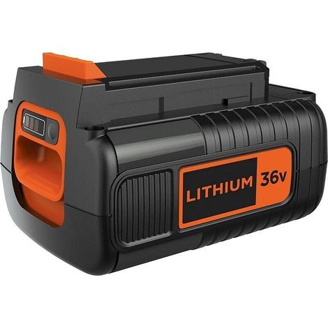 36v 3,5ah Lithium-akku – Kompatibel Mit Black+decker 36v-werkzeugen – Geringe Selbstentladung – Led-ladeanzeige