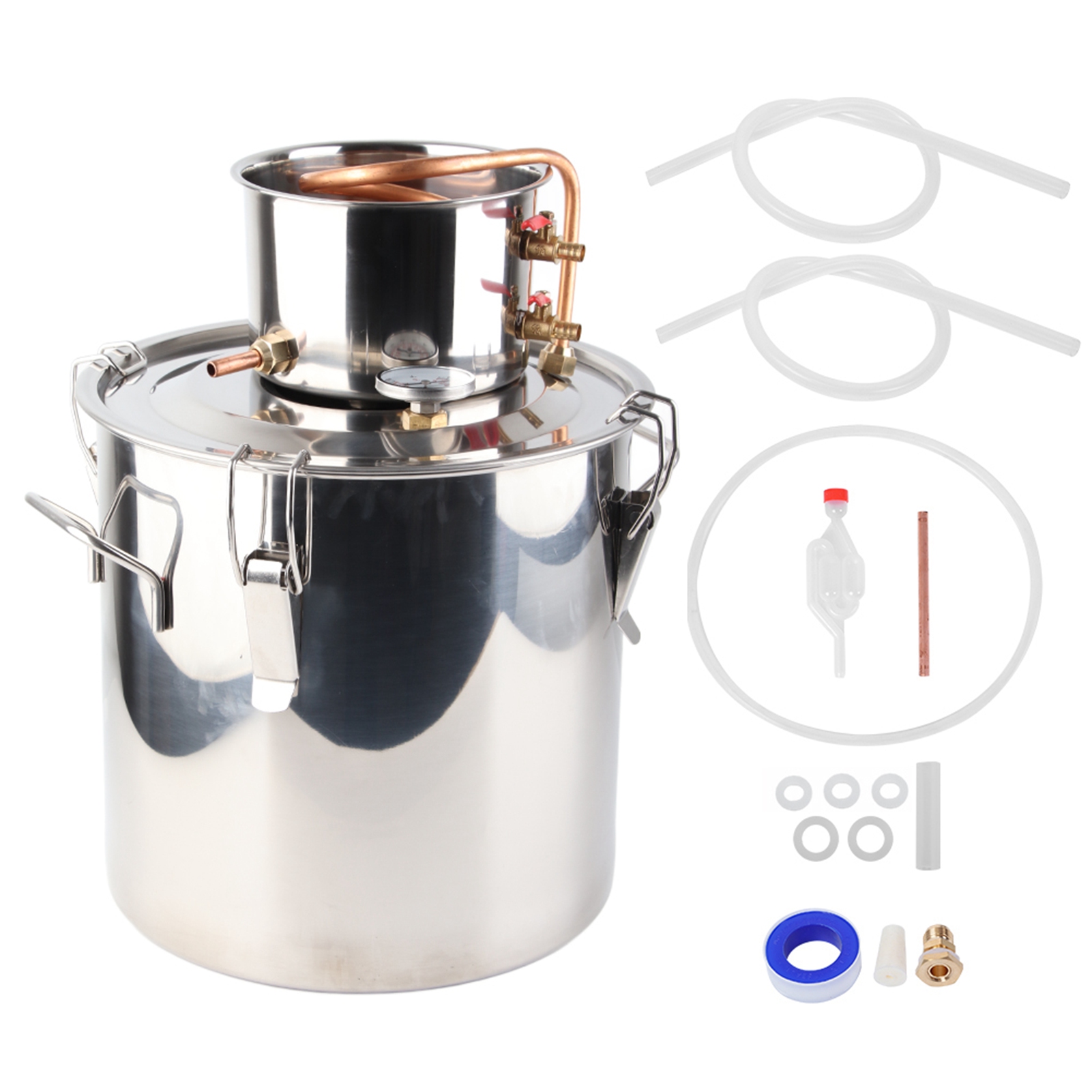 Kleine Produktionsanlage Für Destilliertes Wasser In Einem Weinfass, Reine 20 L Taucher-maschine