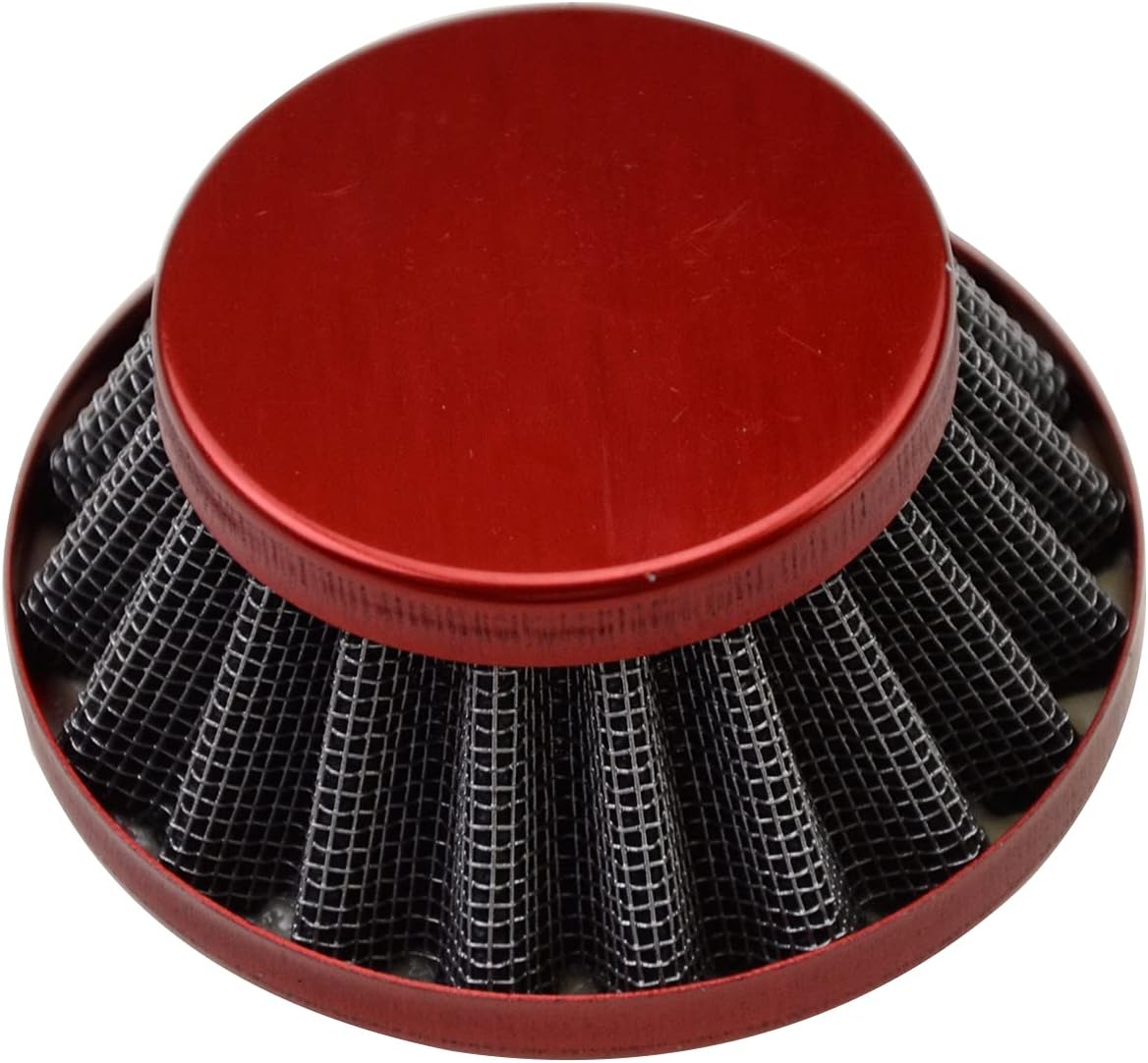 35-mm-luftfilter (rot) Als Ersatz Für Atv, Dirtbike, Go-kart, Pitbike, Quad, Dune Buggy