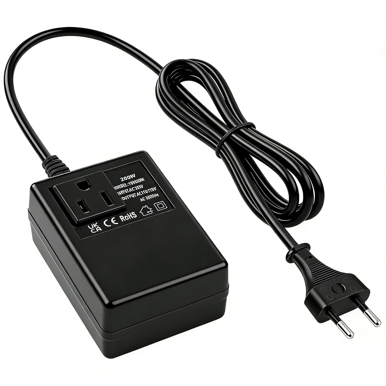 200-w-spannungswandler 220 V Auf 110 V, Netztransformator, Eu-zu-us-reisesteckeradapter Für Kleingeräte In Japan, Den Usa Und Kanada