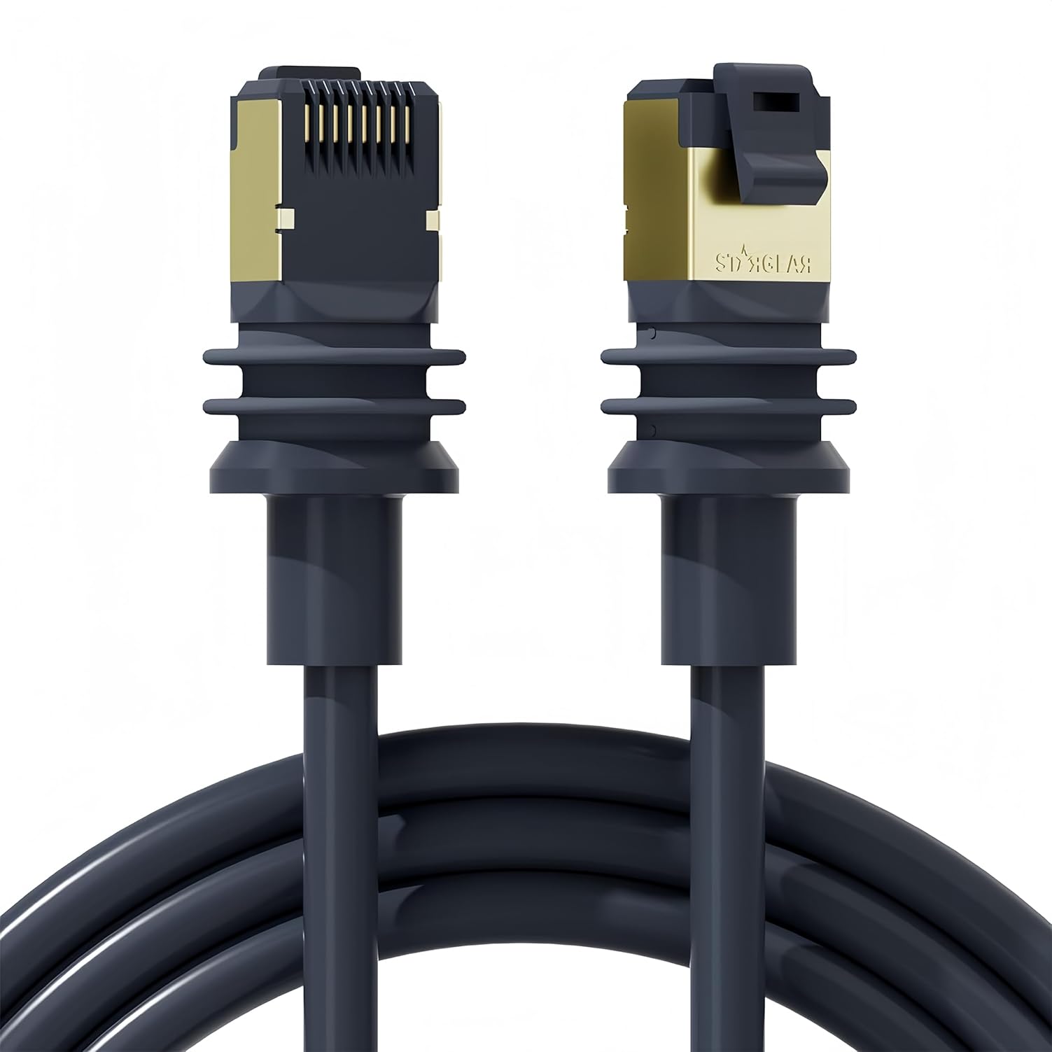 Kabel Starlink Gen 3 Rj45 Rechteckig Satellit V3 Kit 147,6ft/45m Ersatzkabel, Verlängerung Mit Staubschutz Zubehör Starlink Wasserdicht Grau Geschwindigkeiten Bis Zu 2000 Mbps